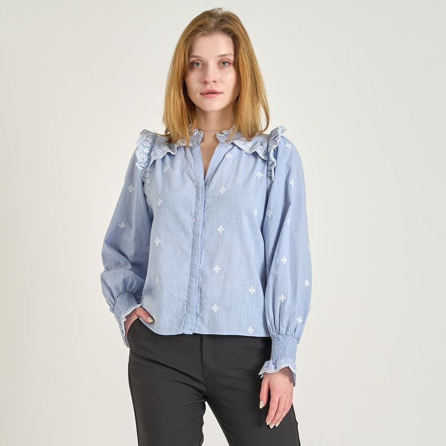 Maya embroidery blouse