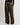 Detail mid waist loose trousers