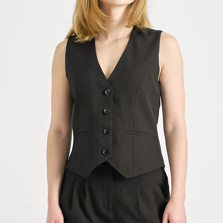 Vanita melange vest