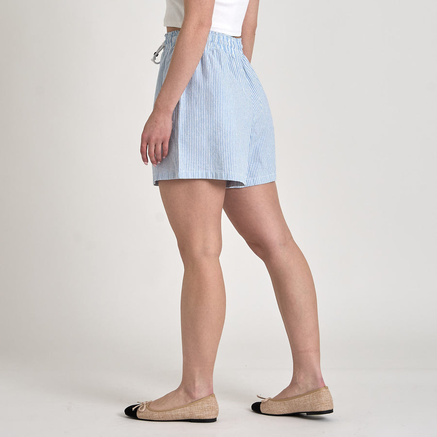 Purtora linen shorts