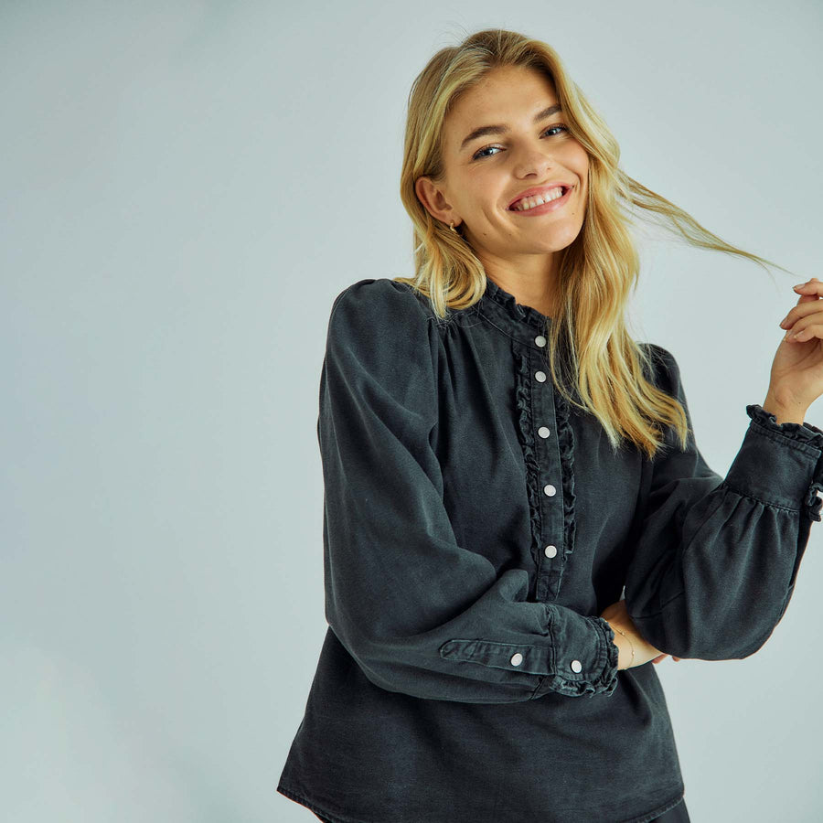 Sadie denim shirt