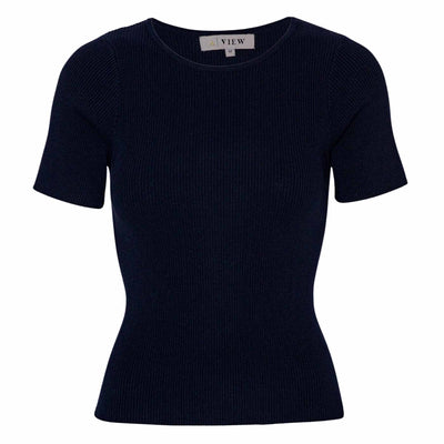 Rib knit short sleeveThumbnail 