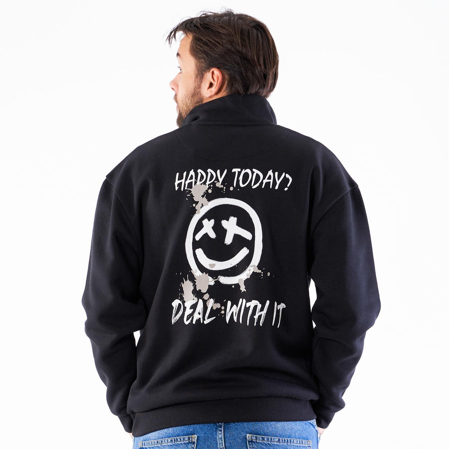 Vince art half zip