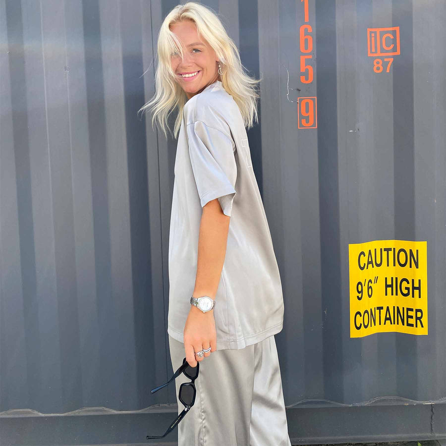 Shiny lounge pants