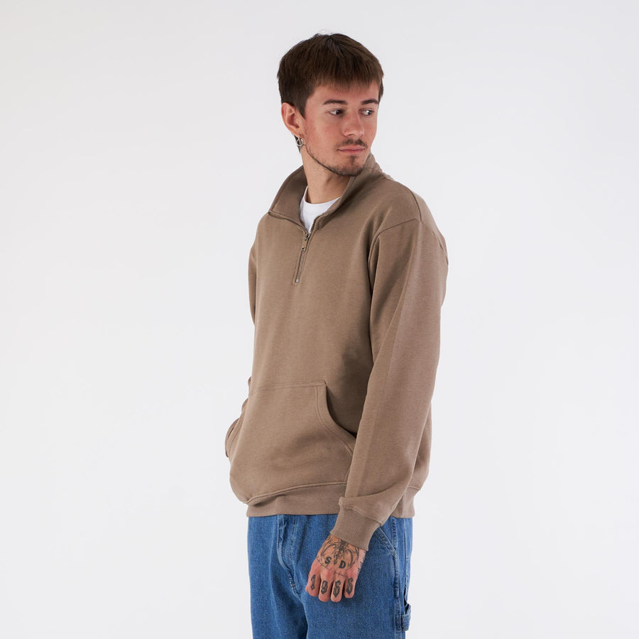 Basic half zip