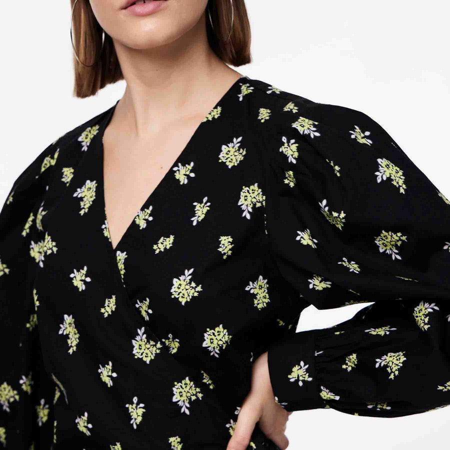 Pcliva ls wrap dress