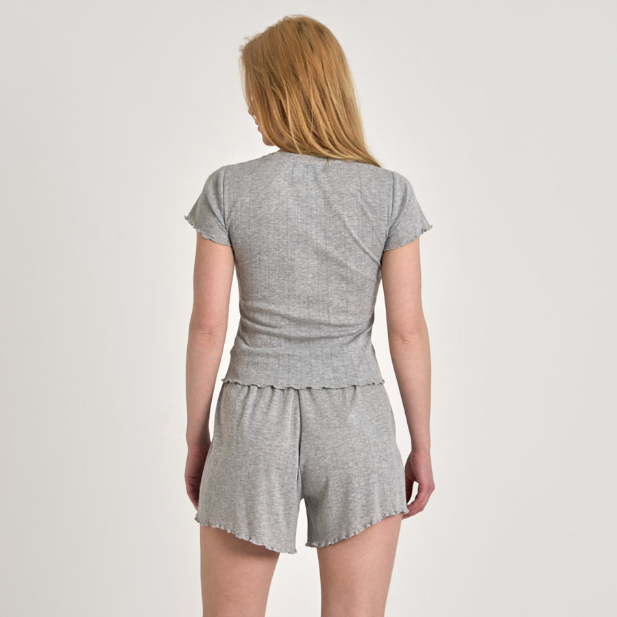 Emili pointelle tee
