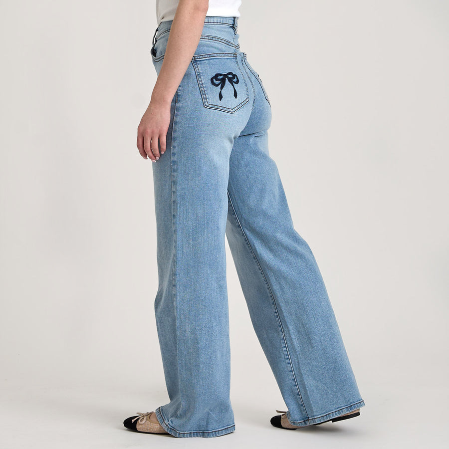 Owi bow jeans