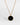 Black Onyx Pendant Necklace
