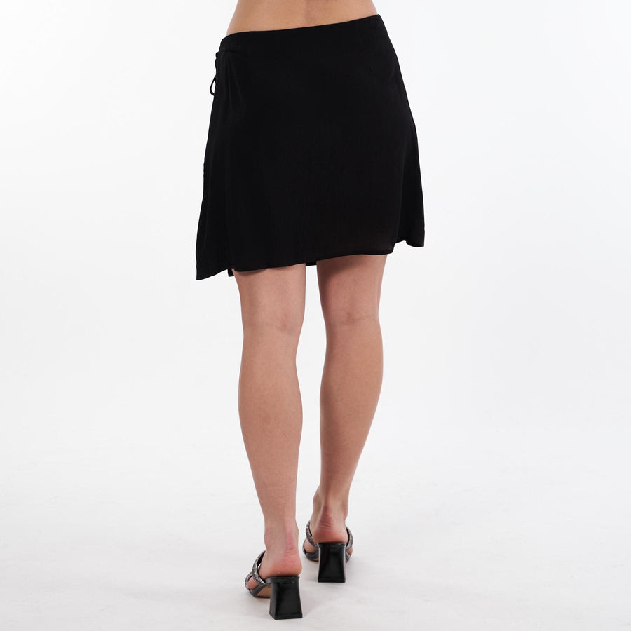 Purlotta wrap skirt