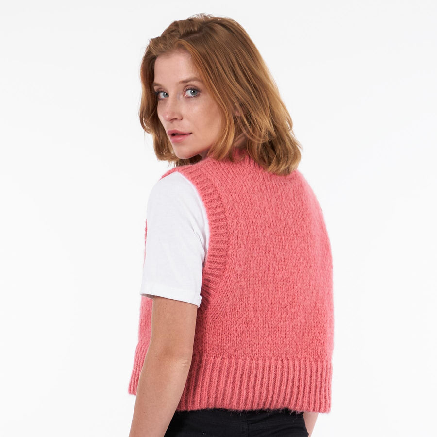 Objsun knit waistcoat