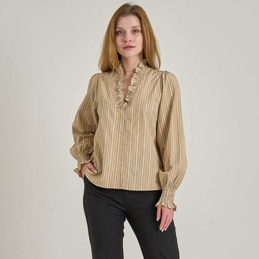 Benja poplin shirt