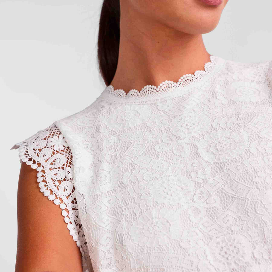 Pcolline sl lace top