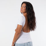 Purfelina backless tee