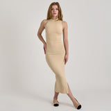 Purtula high neck dress