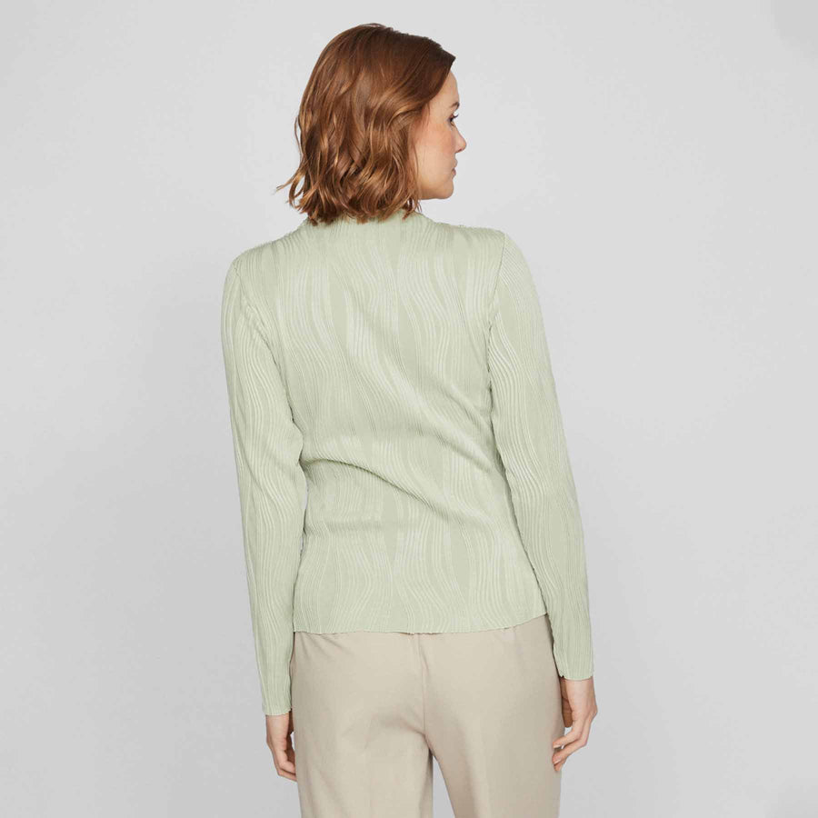 Vinira funnel neck l/s top
