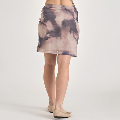 Purmillymy mesh slit skirtThumbnail 