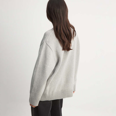 Oversized round neckThumbnail 
