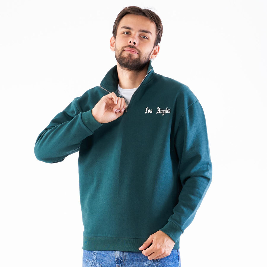 Vince art half zip