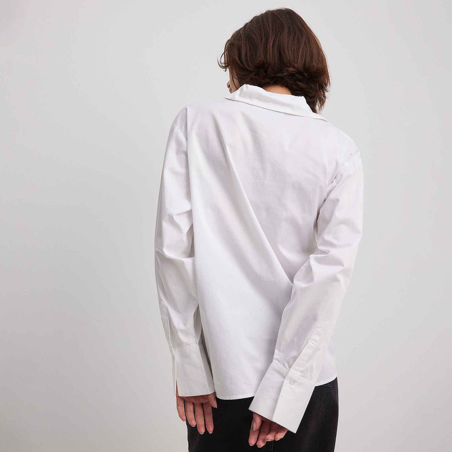 Tie detail shirt