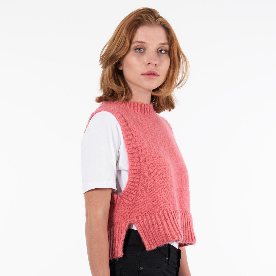 Objsun knit waistcoat