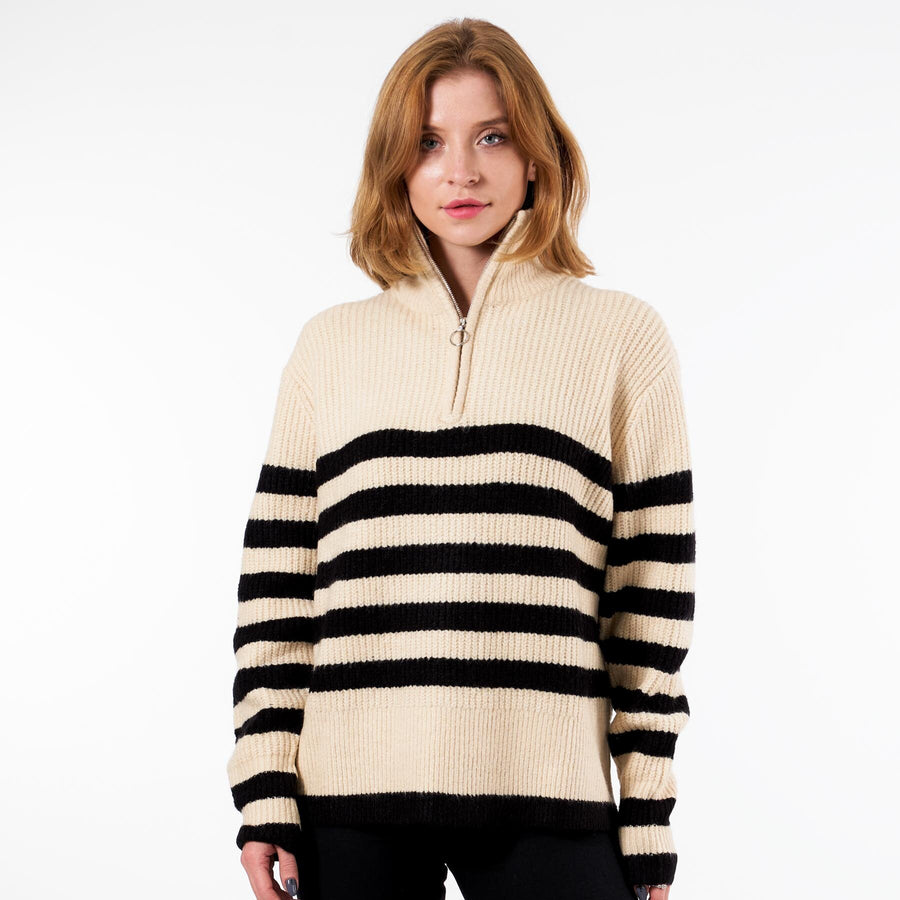 Elanor zip knit