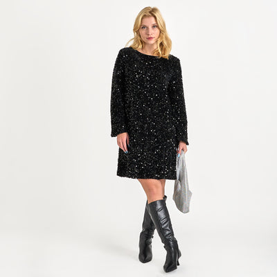 Viaria o-neck open back dressThumbnail 