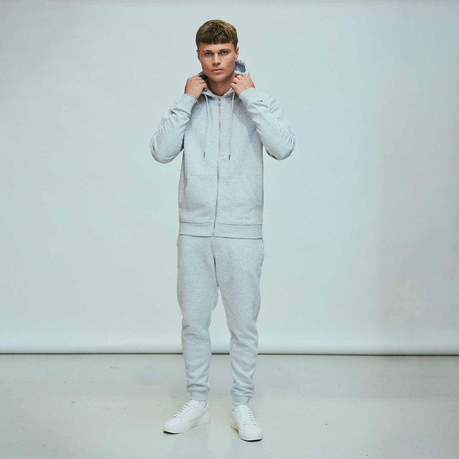 Basic full zip hoodie