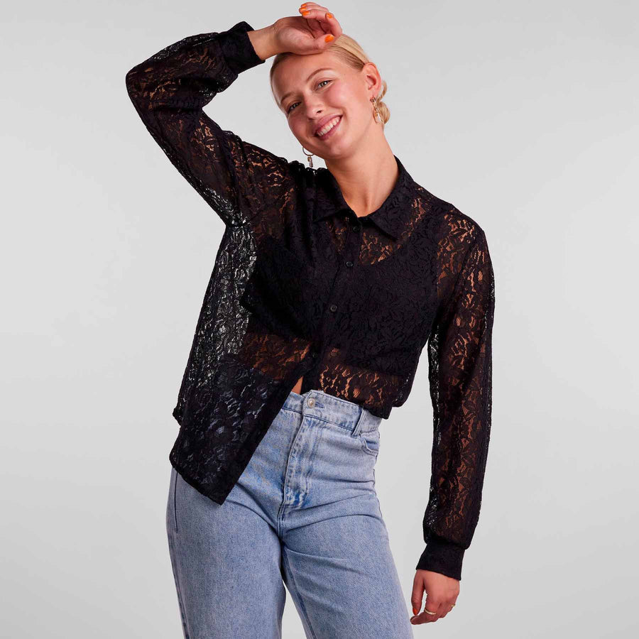 Pcbella lace shirt