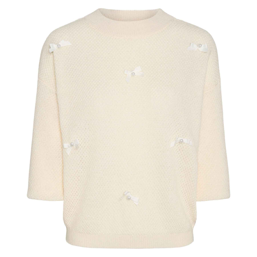 Pcgowen 2/4 o-neck knit