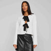 Viaria l/s o-neck cardigan