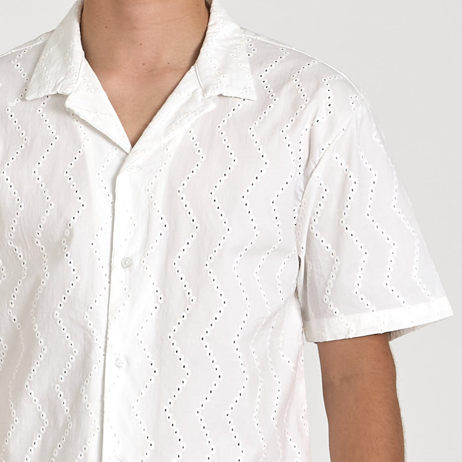 Crochet shirt ss
