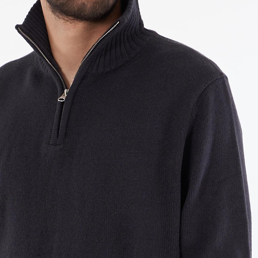 Diego half-zip knit
