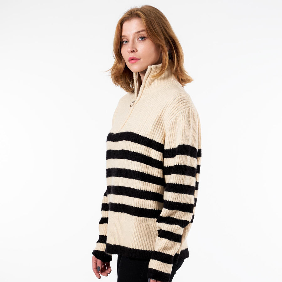 Elanor zip knit