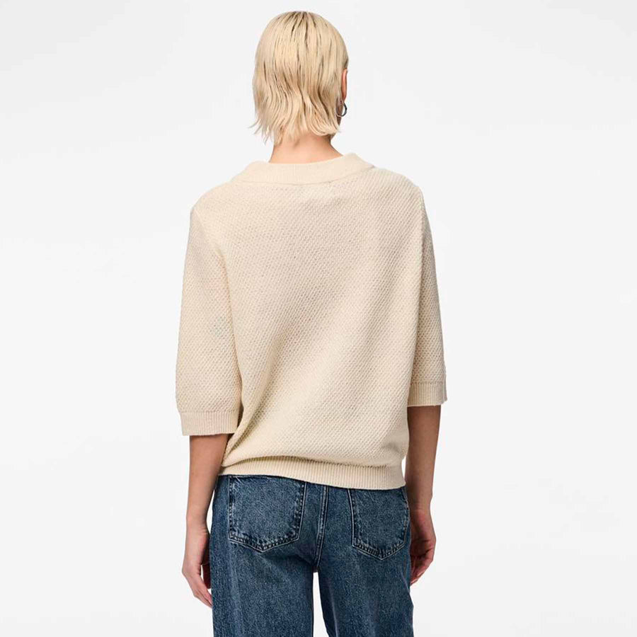 Pcgowen 2/4 o-neck knit