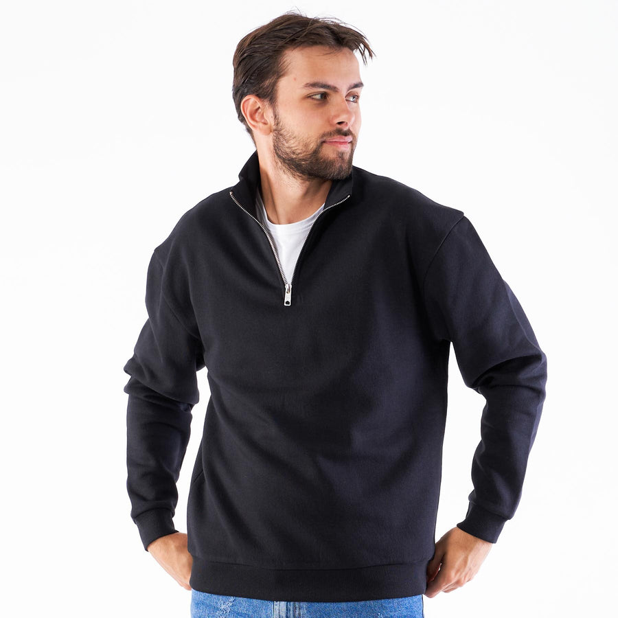 Vince art half zip