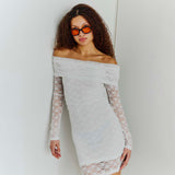 Purrose off shoulder dress