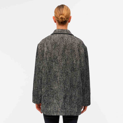 Objnilla oversize wool jacketThumbnail 
