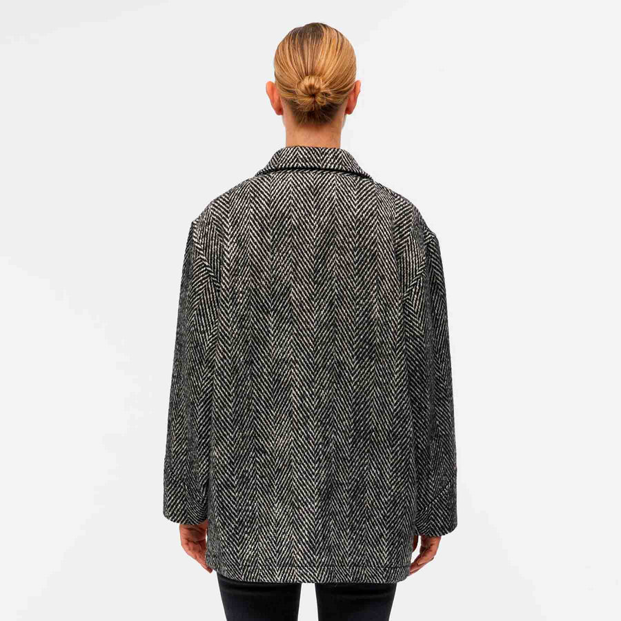 Objnilla oversize wool jacket