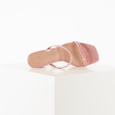 Croc squared strap sandalsThumbnail 
