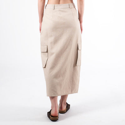 Cargo linen skirtThumbnail 