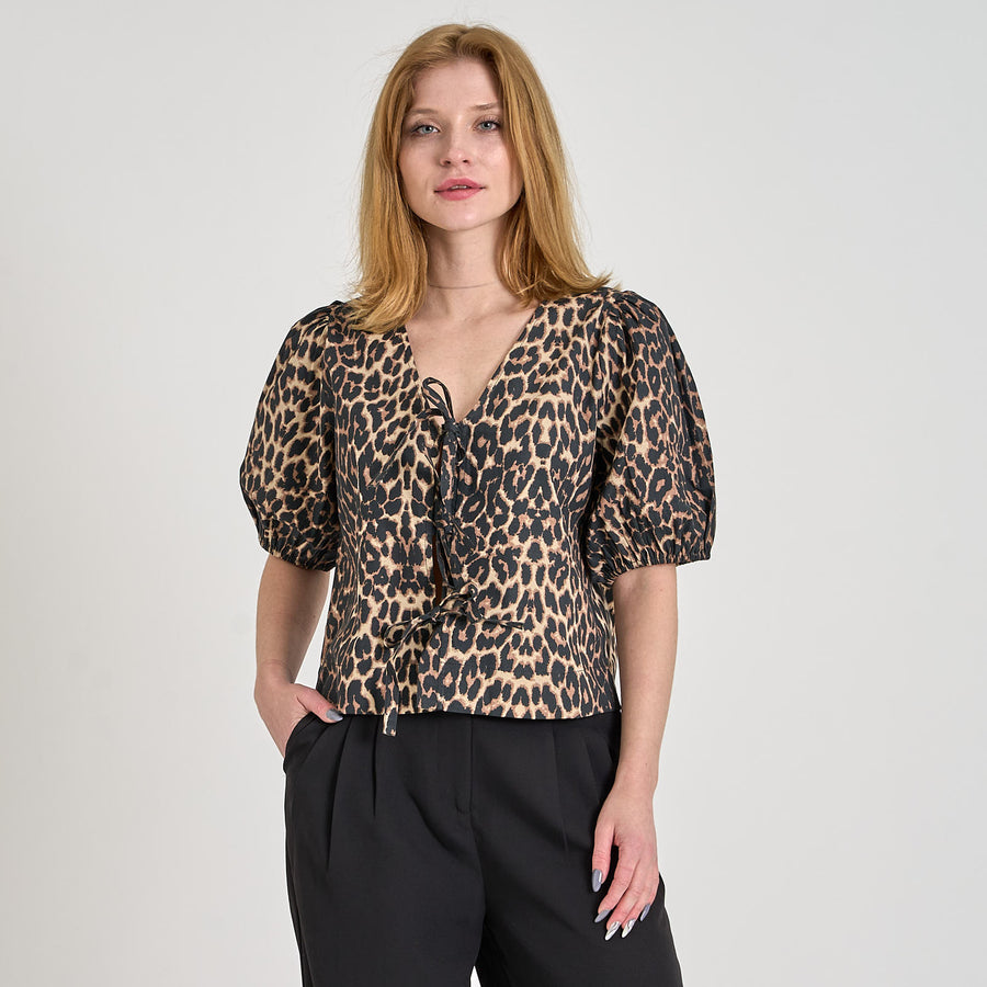 Sina leo ss tie shirt