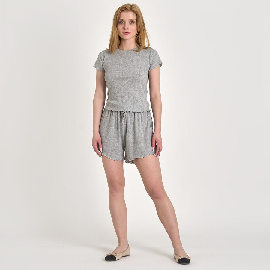 Emili pointelle tee