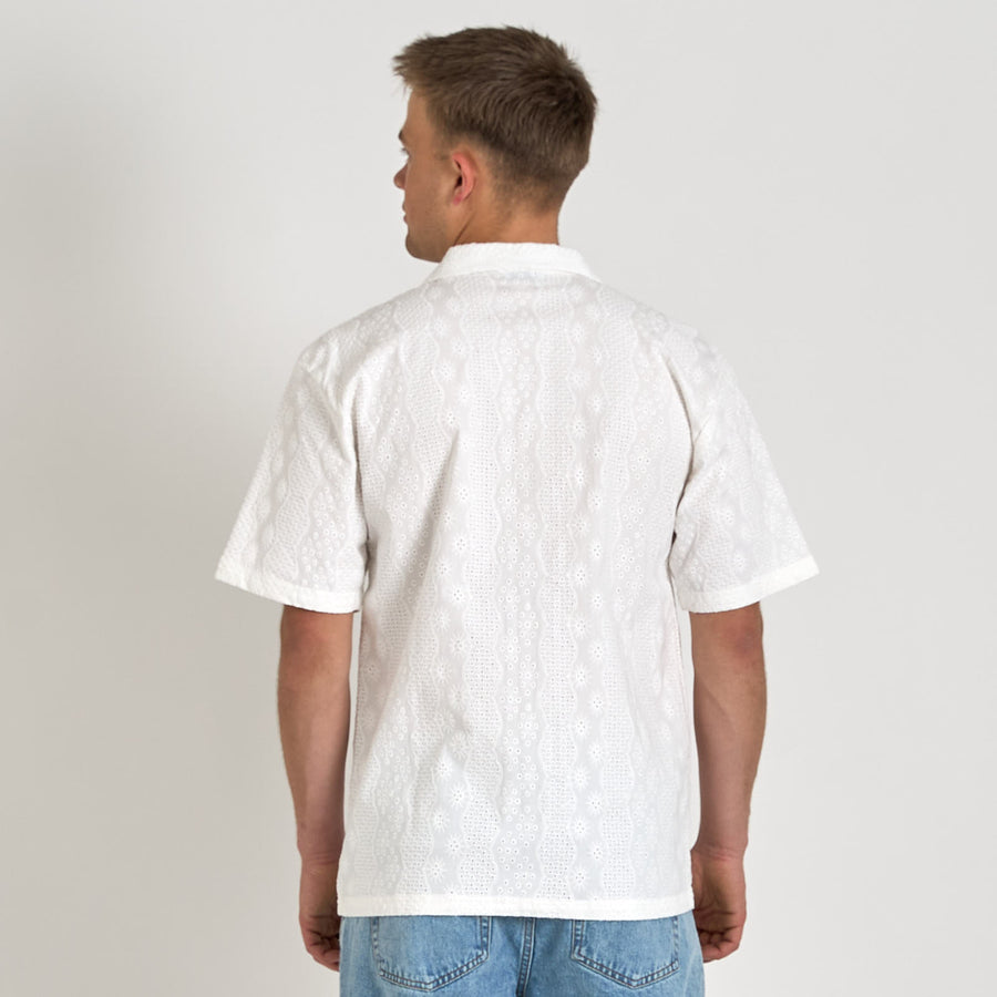 Crochet shirt ss