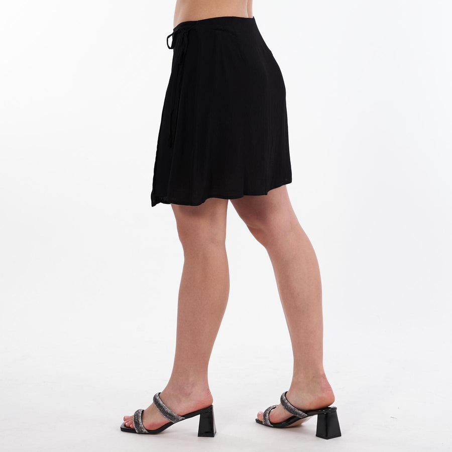 Purlotta wrap skirt
