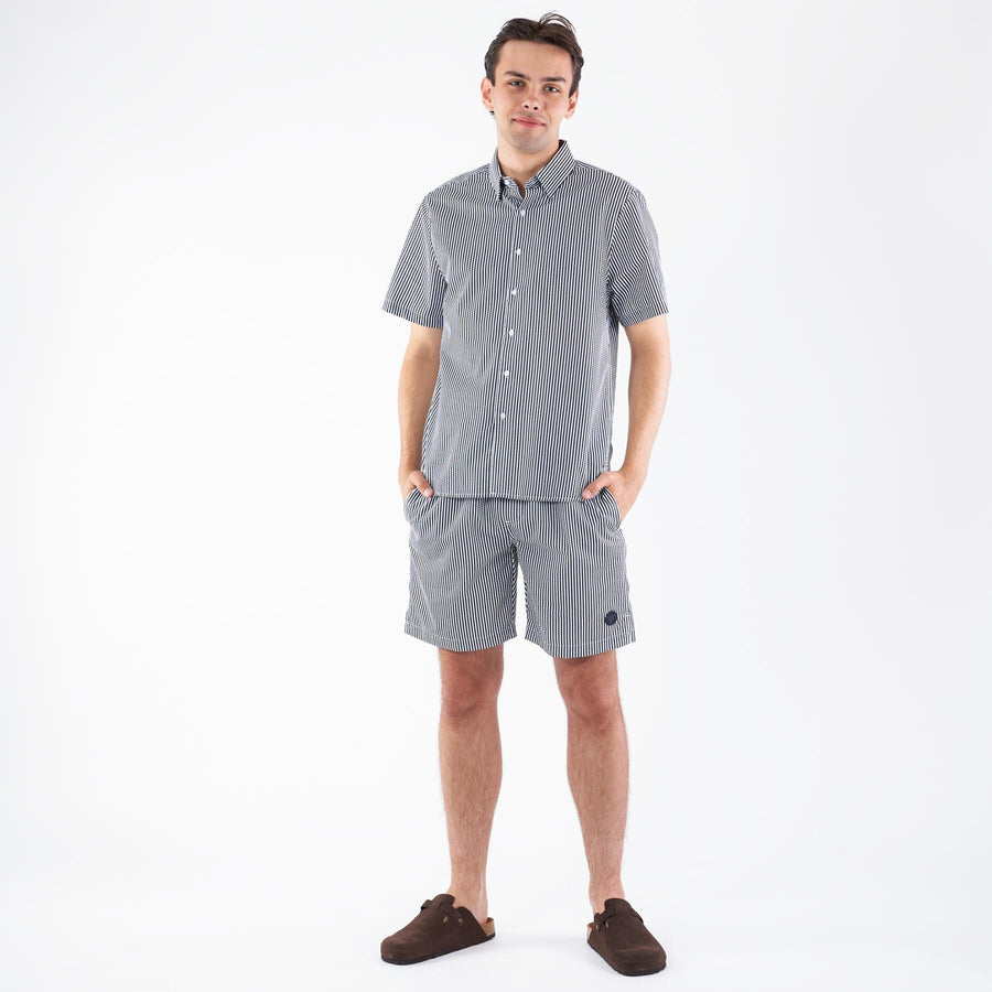Seersucker shirt ss