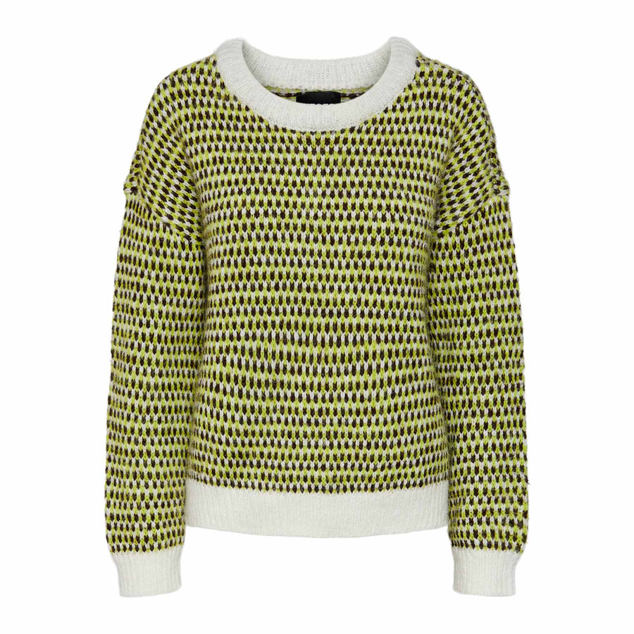 Pcjanice ls o-neck knit