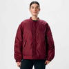 Objmary oversize bomber jacket