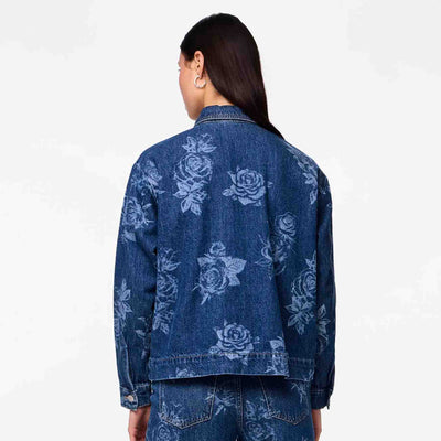 Pcflora ls denim shirtThumbnail 