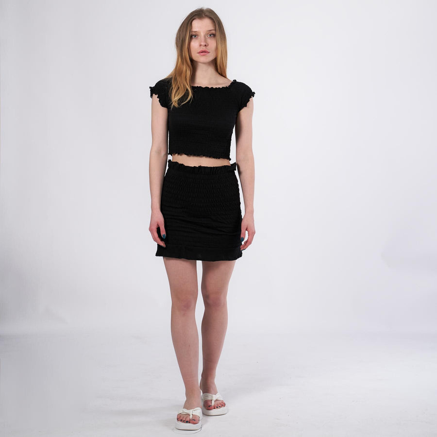 Purmonique smock tee